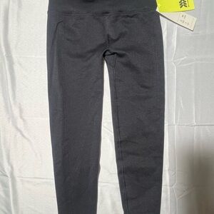 all in motion Black Textured High-Rise Leggings